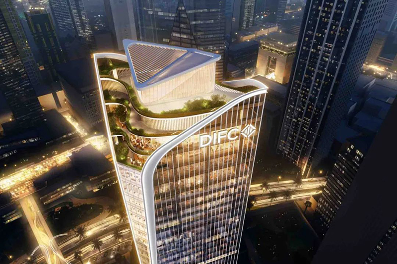 Aedas新作 | 迪拜門戶大道全新地標(biāo)，DIFC Immersive大廈