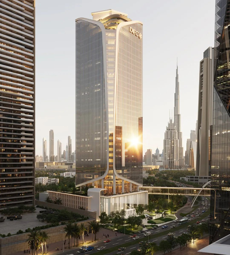 Aedas新作 | 迪拜門戶大道全新地標(biāo)，DIFC Immersive大廈